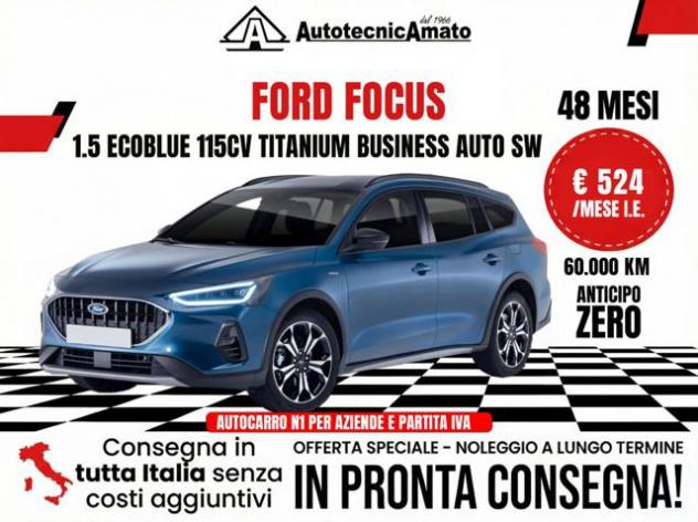 FORD Focus 1.5 EcoBlue 115 CV automatico SW Titanium Business rif. 23295117