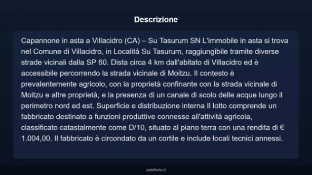 Immobile in asta di 7000 m² in vendita a Villacidro - Foto 10