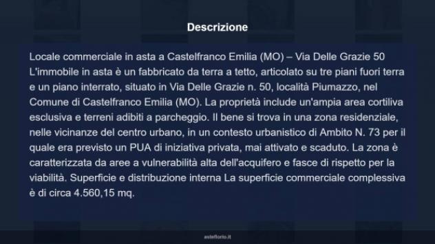 Immobile in asta di 4560 m² in vendita a Castelfranco Emilia - Foto 7