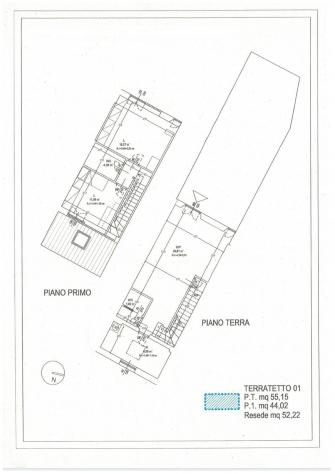Terratetto in vendita a San Concordio Contrada - Lucca 100 mq Rif: 1247992 - Foto 2