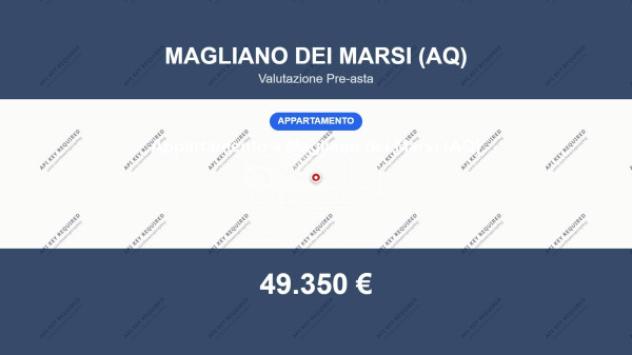 Immobile in asta di 150 m² in vendita a Magliano de' Marsi