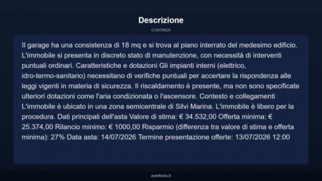 Immobile in asta di 94 m², box auto in vendita a Silvi - Foto 18