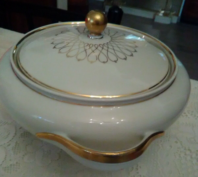 ZUPPIERA DI BAVARIA VINTAGE FILETTATA ORO ZECCHINO - Foto 3