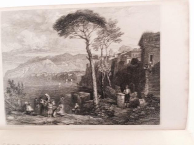 THOMAS ROSCOE THE TOURIST IN ITALY. LANDSCAPE ANNUAL 1832 - Foto 3
