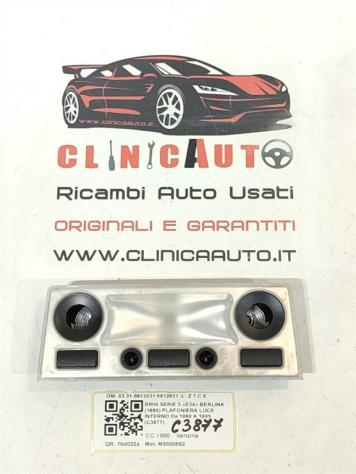 PLAFONIERA BMW Serie 5 E34 Berlina 63.31-6912631 6912631 M50206S2 (8895)
