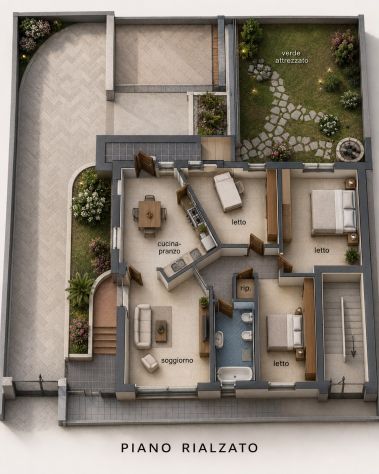 Terreno edificabile con progetto - Foto 2