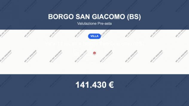Immobile in asta di 195 m² con più di 5 locali in vendita a Borgo San Giacomo