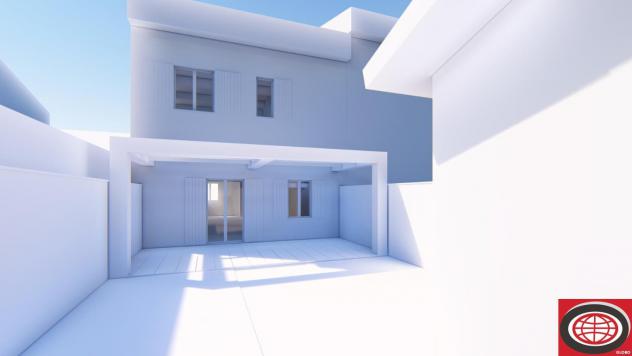 CESENATICO: casa abbinata ai lati DA RISTRUTTURARE con GIARDINO PRIVATO e POSTI AUTO - vista portocanale - Foto 7