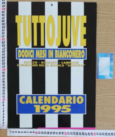 Calendario campionato calcio Serie A 1984-1985 Juventus club Parabiago - Foto 10