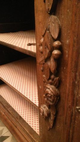Credenza in legno intagliato - Foto 7