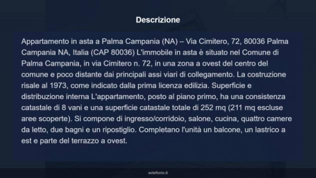Immobile in asta di 252 m² in vendita a Palma Campania - Foto 16