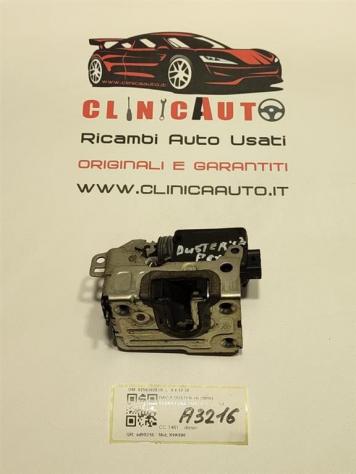 SERRATURA POSTERIORE SINISTRA DACIA Duster 1° Serie 825030283R K9K896 (1017)
