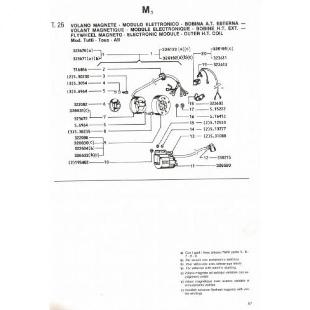 Catalogo ricambi Gilera RTX Arizona Hawk 125 200 - Foto 2