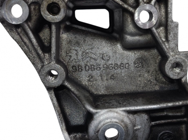STAFFA SUPPORTO COMPRESSORE PEUGEOT 3008 Serie 9808696880 YH01 Diesel 1500 (1623) - Foto 13