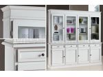 Credenza Classica Bianca Opaca - 4 Ante - Nuovo