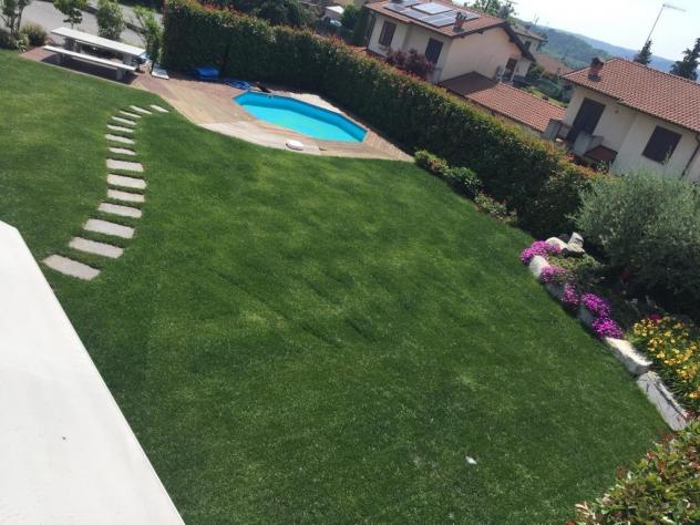 mnt239 - particolare de introvabile trilocale con giardino mq 450 - piscina - doppio box - Foto 5