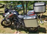 Benelli TRK 702 X – Luglio 2025 – 9.300 km – Tris valigie alluminio + MIVV + acc