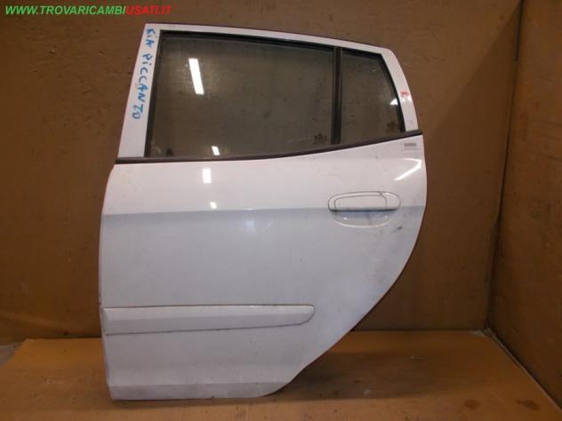 PORTA POST.S. BIANCA KIA PICANTO (BA)  Carrozzeria  Lamierati esterni  Porte  Porta post. sx. KIA - PICANTO - 01-03-2004 - 01-02-2008, KIA - PICANTO -