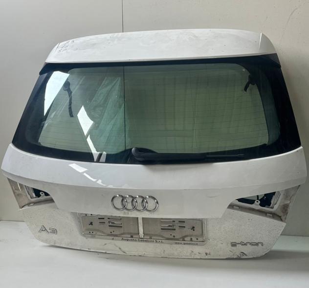 PORTELLO POST. BIANCO C/MOT. 999-U1307278 Carrozzeria Lamierati esterni Portello Portello post. AUDI - A3 Sportback - 01-01-2013 - 01-05-2016, AUD