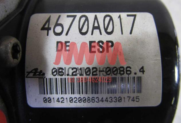 4670A017 Mitsubishi Grandis centralina gruppo pompa ABS