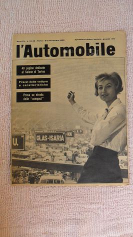 34 VECCHI NUMERI DELL'AUTOMOBILE DAL 1959 AL 1967 - - Foto 3