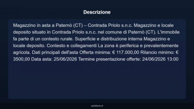 Immobile in asta di 200 m² in vendita a Paternò - Foto 9
