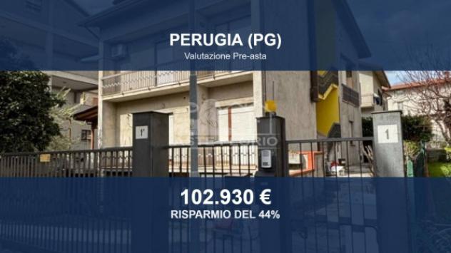 Immobile in asta di 150 m² con più di 5 locali e box auto in vendita a Perugia