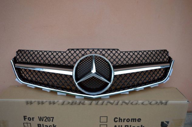 Calandra, look AMG Mercedes E 207 Coupe Cabrio 09-13