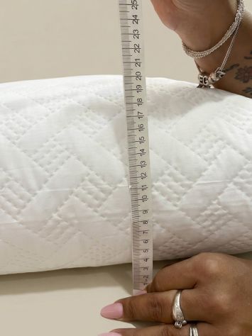Coppia Cuscini Guanciali Memory Foam "Kios" 100% - Foto 4