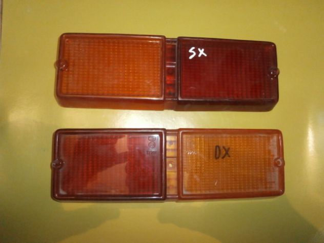 Gemme lenti fanali posteriori Fiat 128 berlina prima serie Rear lights Fiat 128 - Foto 3