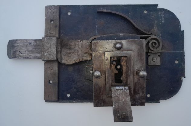 Serratura Antica periodo XVIII e il XIX secolo Italia da Portone - Foto 2