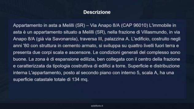 Immobile in asta di 134 m² in vendita a Melilli - Foto 5