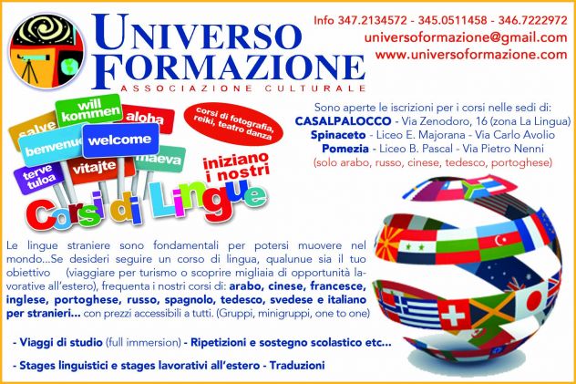 CORSI DI ITALIANO PER STRANIERI