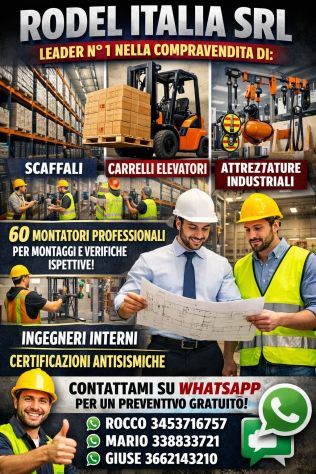 Scaffalature da magazzino