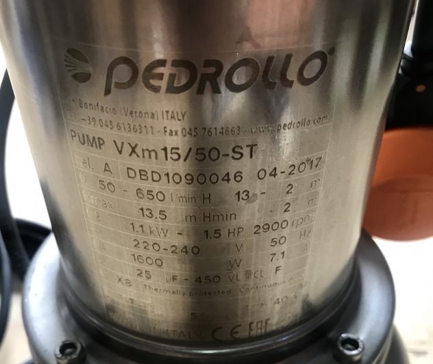 Elettropompe-sommergibili-per acque PEDROLLO - Foto 2