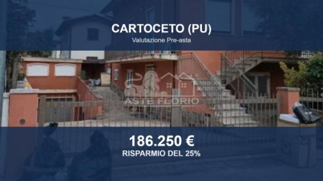 Immobile in asta di 303 m² con più di 5 locali e box auto doppio in vendita a Cartoceto