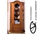 Vetrinetta stile arte povera con 1 porta 3 ripiani interni e 2 cassetti. Cornice