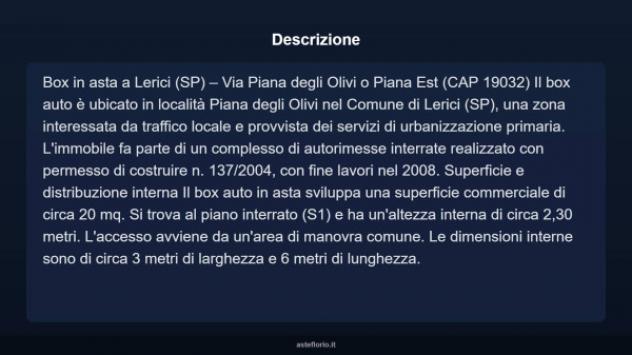 Immobile in asta di 20 m² in vendita a Lerici - Foto 4