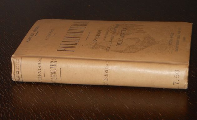 POLLICOLTURA, DEL MARCHESE G. TREVISANI, ULRICO HOEPLI 1919. - Foto 4