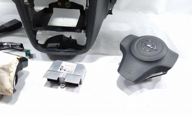 KIT AIRBAG COMPLETO OPEL Corsa D 5P 1° Serie (06) - Foto 4