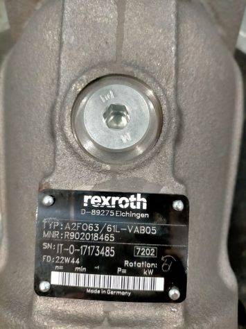 Pompa Rexroth A2FO63 per Faresin - Foto 2