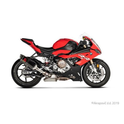 Scarico per BMW S 1000 rr Akrapovic slip on titanio carbonio Leovince Lv 10 - Foto 4
