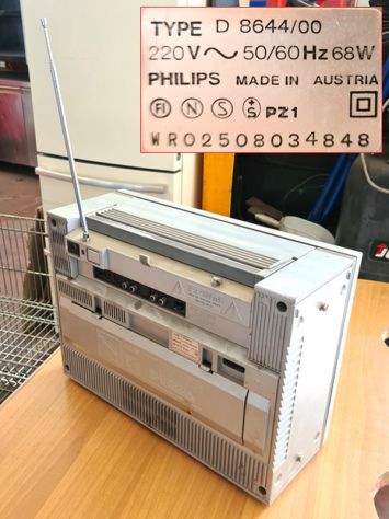 radioregistratore a cassette Philips usato - Foto 2