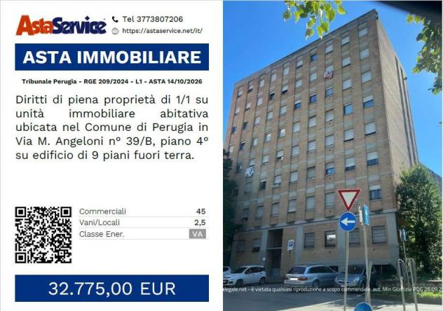 Tribunale Perugia - RGE 209/2024 - L1 - Tribunale Perugia - RGE 209/2024 - L1 - ASTA 14/10/2026