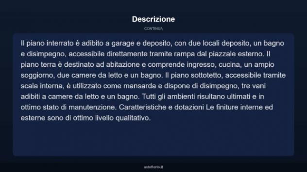 Immobile in asta di 319 m² con più di 5 locali e box auto in vendita a Potenza - Foto 16