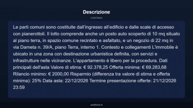Immobile in asta di 38 m² in vendita a Roma - Foto 11