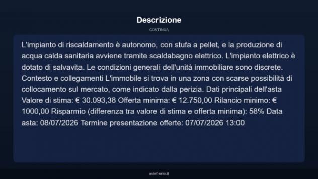 Immobile in asta di 42 m² in vendita a Viterbo - Foto 13