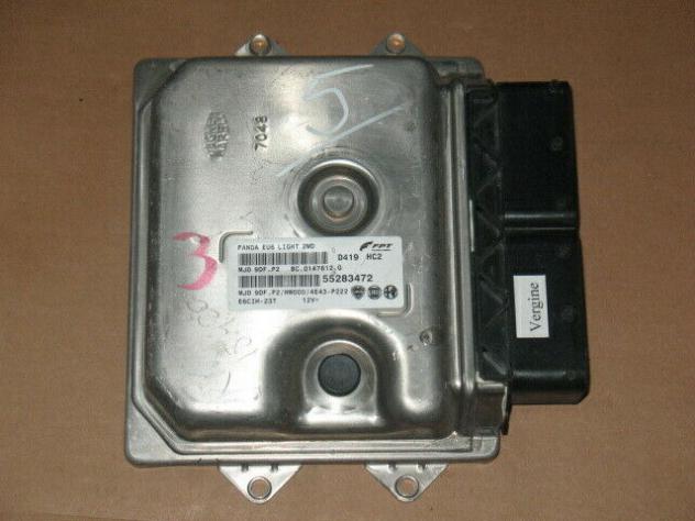 55283472 9DF.P2 ECU FIAT PANDA 1.3 JTDM 95HP 55283472 MJD 9DF.P2 HW000 VERGINE