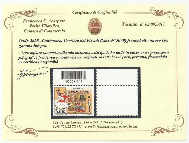 Corriere dei Piccoli anno 2008 con Codice a Barre. - Foto 2
