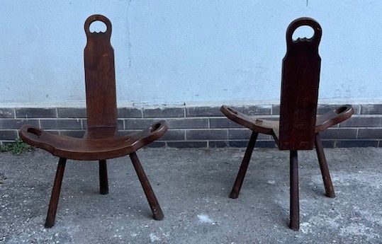 Sedie in Legno Tripode